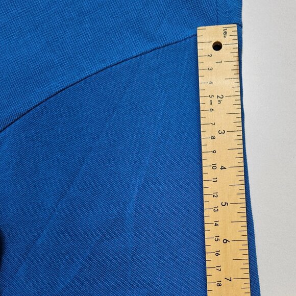 Lacoste Men's Polo Shirt Blue Size 6 (XL) Short Sleeve Collared - Picture 5 of 13